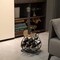 Vintiquewise Guitar Shape 5-Bottle Wine Rack - Vintage Decorative Freestanding Wine Holder and Storage Organizer for Kitchen, Dining Room & Home Bar - Perfect Rock N Roll Gift for Wine and Music Lover